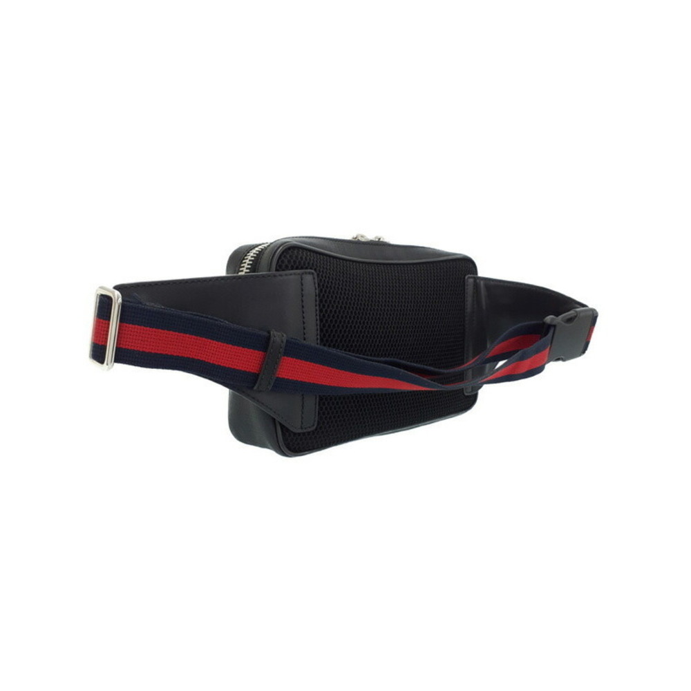 Gucci Tiger Bag Body Supreme GG Cat Belt Soft Black
